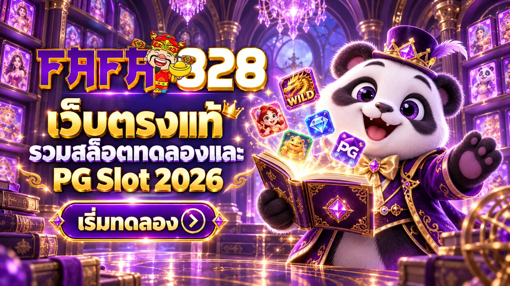 FAFA828 เว็บตรงแท้ รวมสล็อตทดลองและ PG Slot 2026